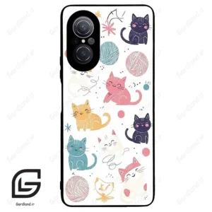 قاب گوشی هوآوی نوا 9SE (Huawei Nova 9 SE ) طرح گربه کد 2620