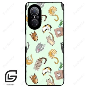 قاب گوشی هوآوی نوا 9SE (Huawei Nova 9 SE ) طرح گربه کد 2622