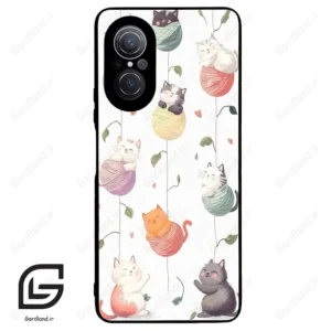 قاب گوشی هوآوی نوا 9SE (Huawei Nova 9 SE ) طرح گربه کد 2633