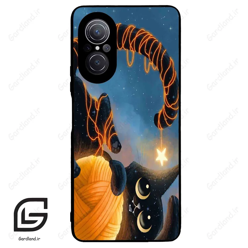 قاب گوشی هوآوی نوا 9SE (Huawei Nova 9 SE ) طرح گربه کد 2654