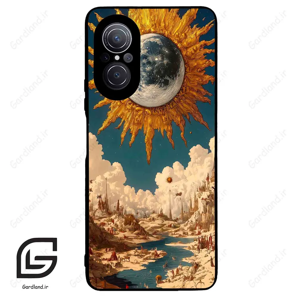 قاب گوشی هوآوی نوا 9SE (Huawei Nova 9 SE ) طرح خورشید کد 2694