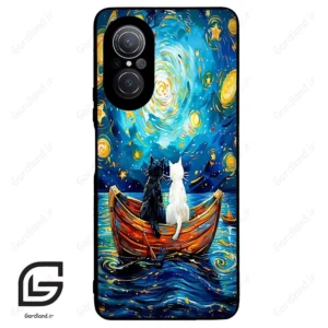 قاب گوشی هوآوی نوا 9SE (Huawei Nova 9 SE ) طرح گربه کد 2727