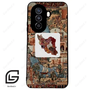 قاب گوشی هوآوی نوا Y71 (Huawei Nova Y71 ) طرح نقشه ایران کد 2287