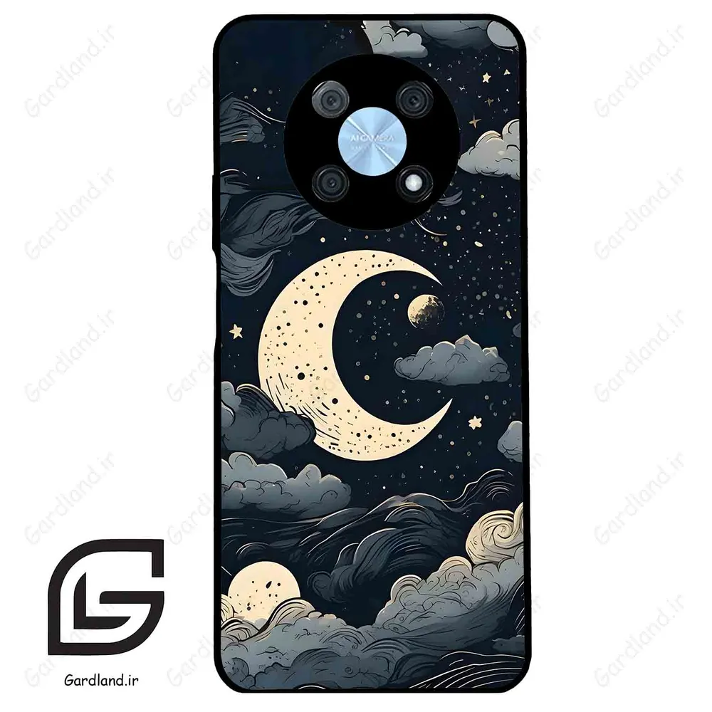 قاب گوشی هوآوی نوا Y90 (Huawei Nova Y90 ) طرح ماه کد 2173