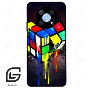 قاب گوشی هوآوی نوا Y90 (Huawei Nova Y90 ) طرح مکعب کد 2236