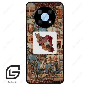 قاب گوشی هوآوی نوا Y90 (Huawei Nova Y90 ) طرح نقشه ایران کد 2287