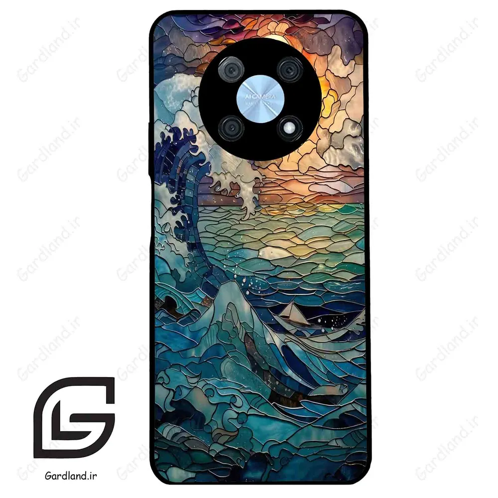 قاب گوشی هوآوی نوا Y90 (Huawei Nova Y90 ) طرح موج کد 2413