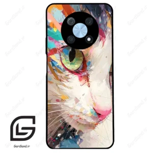 قاب گوشی هوآوی نوا Y90 (Huawei Nova Y90 ) طرح گربه کد 2437