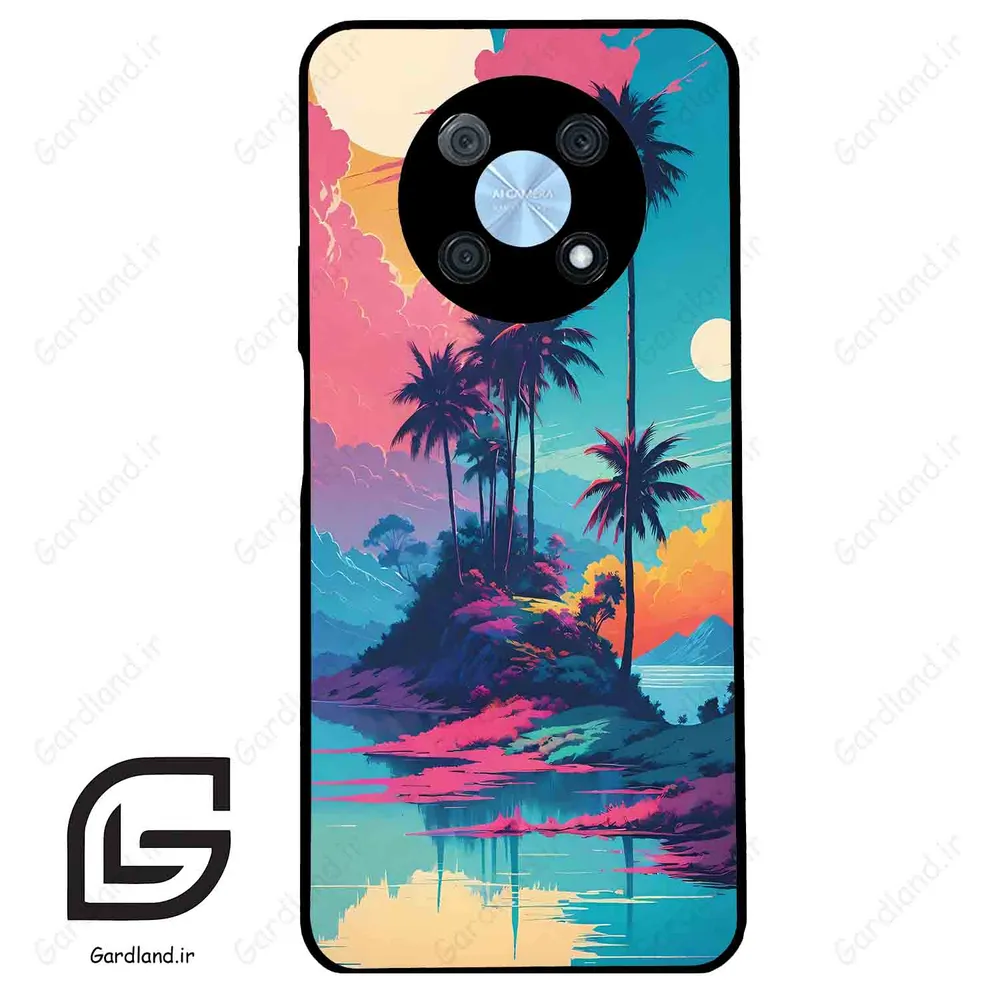 قاب گوشی هوآوی نوا Y90 (Huawei Nova Y90 ) طرح جزیره کد 2461