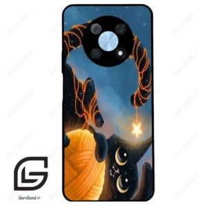 قاب گوشی هوآوی نوا Y90 (Huawei Nova Y90 ) طرح گربه کد 2654