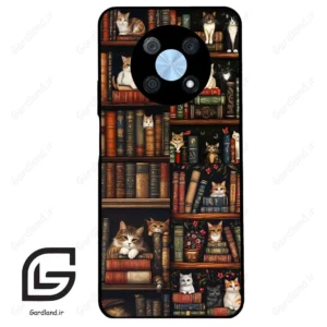 قاب گوشی هوآوی نوا Y90 (Huawei Nova Y90 ) طرح کتابخانه کد 2675
