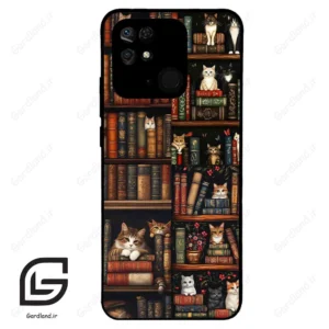 قاب گوشی شیائومی پوکو سی40 (Poco C40 ) طرح کتابخانه کد 2675