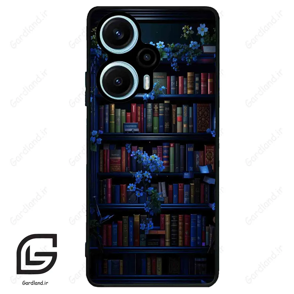 قاب گوشی شیائومی پوکو اف 5 (Poco F5 ) طرح کتابخانه کد 2528
