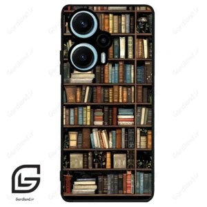 قاب گوشی شیائومی پوکو اف 5 (Poco F5 ) طرح کتابخانه کد 2533