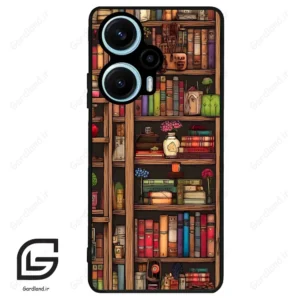 قاب گوشی شیائومی پوکو اف 5 (Poco F5 ) طرح کتابخانه کد 2537