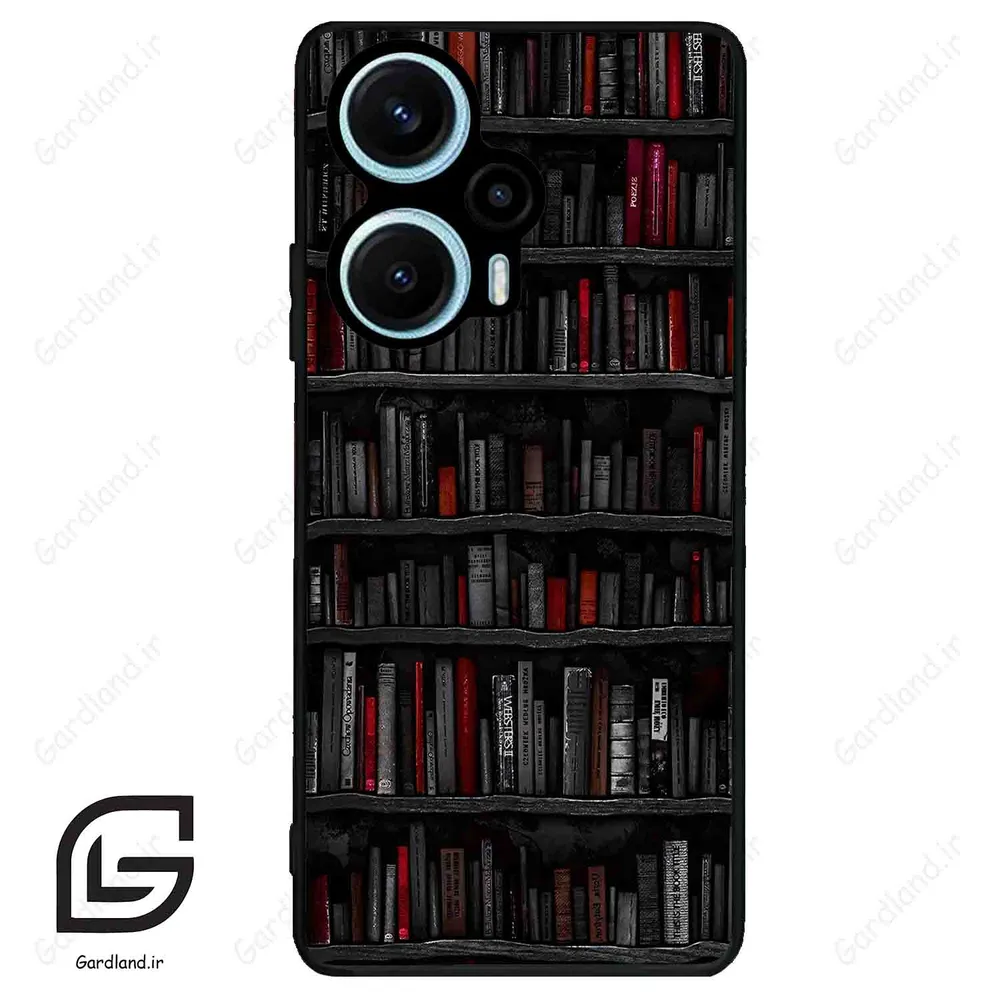 قاب گوشی شیائومی پوکو اف 5 (Poco F5 ) طرح کتابخانه کد 2540
