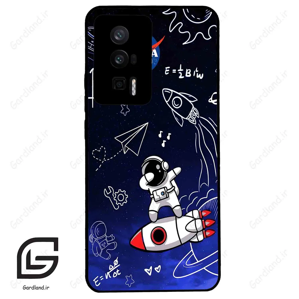 قاب گوشی شیائومی ردمی کی 60 (Redmi K60 ) طرح فضانورد کد 2012