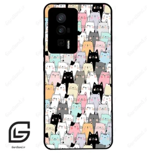 قاب گوشی شیائومی ردمی کی 60 (Redmi K60 ) طرح گربه کد 2019