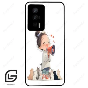 قاب گوشی شیائومی ردمی کی 60 (Redmi K60 ) طرح دخترانه کد 2027