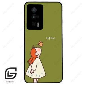 قاب گوشی شیائومی ردمی کی 60 (Redmi K60 ) طرح دخترانه کد 2044