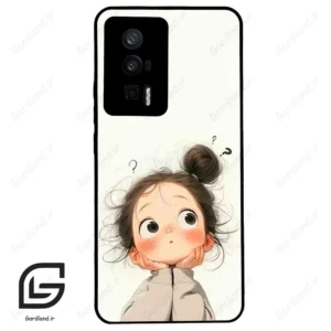 قاب گوشی شیائومی ردمی کی 60 (Redmi K60 ) طرح دخترانه کد 2056