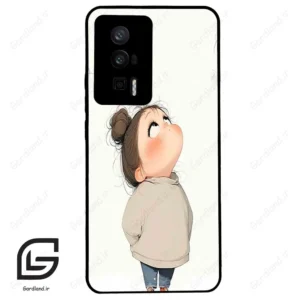 قاب گوشی شیائومی ردمی کی 60 (Redmi K60 ) طرح دختر کد 2057