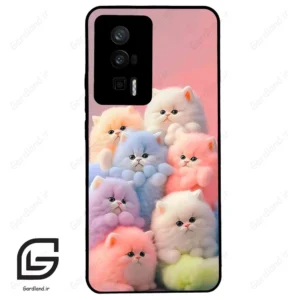 قاب گوشی شیائومی ردمی کی 60 (Redmi K60 ) طرح گربه کد 2073