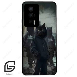 قاب گوشی شیائومی ردمی کی 60 (Redmi K60 ) طرح گربه کد 2091