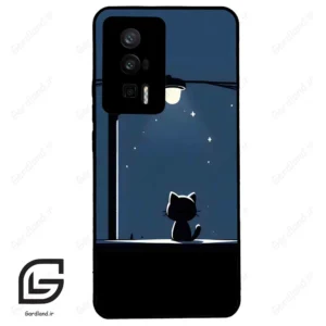 قاب گوشی شیائومی ردمی کی 60 (Redmi K60 ) طرح گربه کد 2098