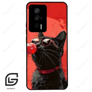 قاب گوشی شیائومی ردمی کی 60 (Redmi K60 ) طرح گربه کد 2131