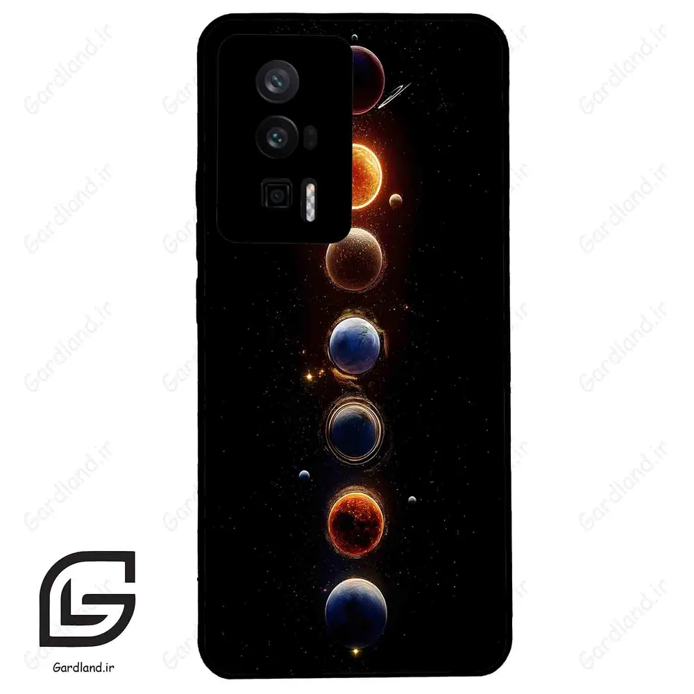 قاب گوشی شیائومی ردمی کی 60 (Redmi K60 ) طرح ماه کد 2186