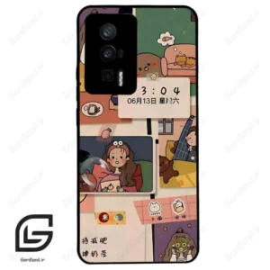 قاب گوشی شیائومی ردمی کی 60 (Redmi K60 ) طرح دخترانه کد 2254