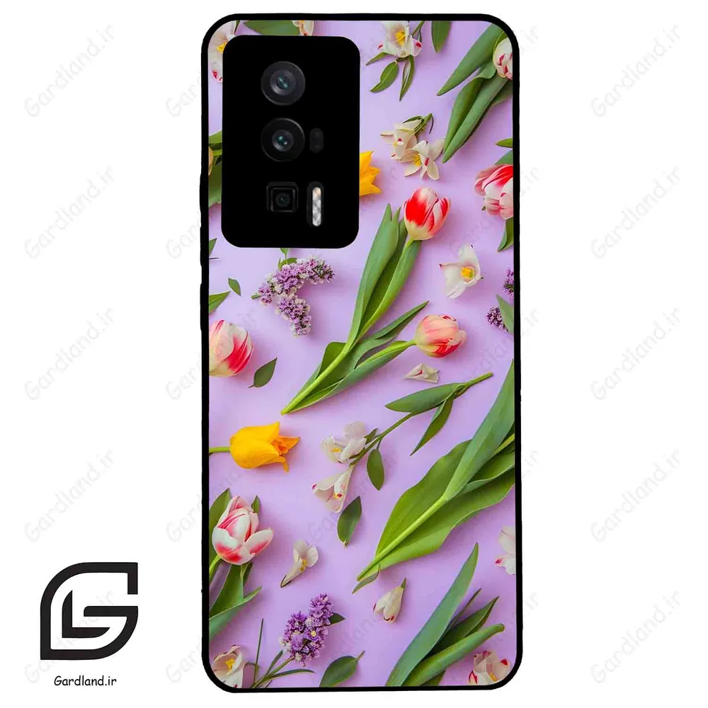 قاب گوشی شیائومی ردمی کی 60 (Redmi K60 ) طرح گل کد 2320