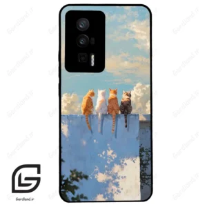 قاب گوشی شیائومی ردمی کی 60 (Redmi K60 ) طرح گربه کد 2367