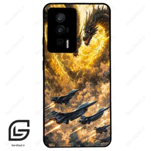 قاب گوشی شیائومی ردمی کی 60 (Redmi K60 ) طرح گودزیلا کد 2377
