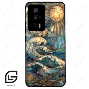 قاب گوشی شیائومی ردمی کی 60 (Redmi K60 ) طرح شیشه کد 2393