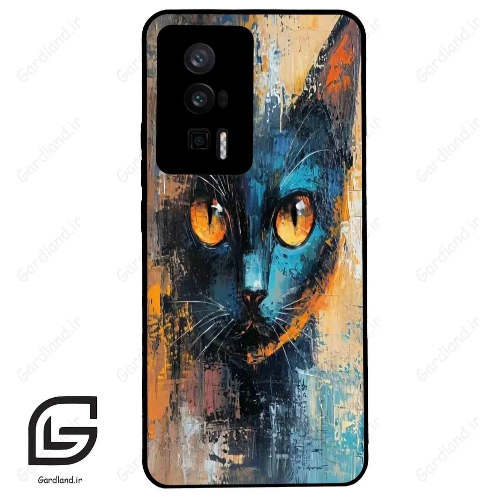 قاب گوشی شیائومی ردمی کی 60 (Redmi K60 ) طرح گربه کد 2397