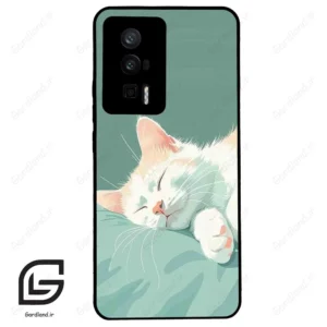 قاب گوشی شیائومی ردمی کی 60 (Redmi K60 ) طرح گربه کد 2403