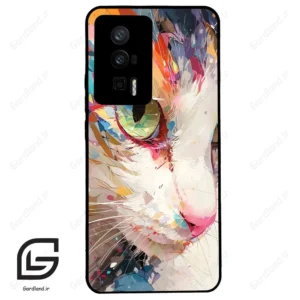 قاب گوشی شیائومی ردمی کی 60 (Redmi K60 ) طرح گربه کد 2437