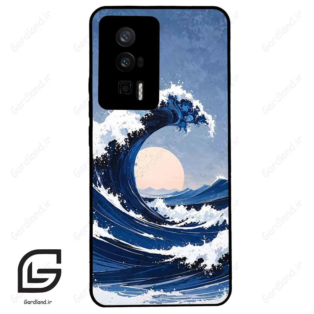 قاب گوشی شیائومی ردمی کی 60 (Redmi K60 ) طرح موج کد 2443