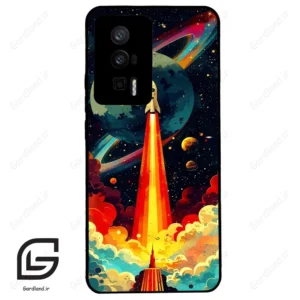 قاب گوشی شیائومی ردمی کی 60 (Redmi K60 ) طرح موشک کد 2463