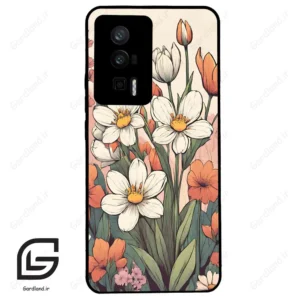قاب گوشی شیائومی ردمی کی 60 (Redmi K60 ) طرح گل کد 2475
