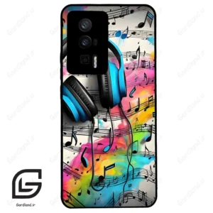 قاب گوشی شیائومی ردمی کی 60 (Redmi K60 ) طرح موسیقی کد 2482