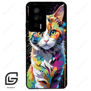 قاب گوشی شیائومی ردمی کی 60 (Redmi K60 ) طرح گربه کد 2483