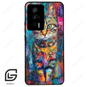 قاب گوشی شیائومی ردمی کی 60 (Redmi K60 ) طرح گربه کد 2488