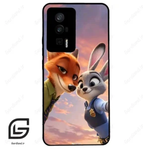 قاب گوشی شیائومی ردمی کی 60 (Redmi K60 ) طرح زوتوپیا کد 2495