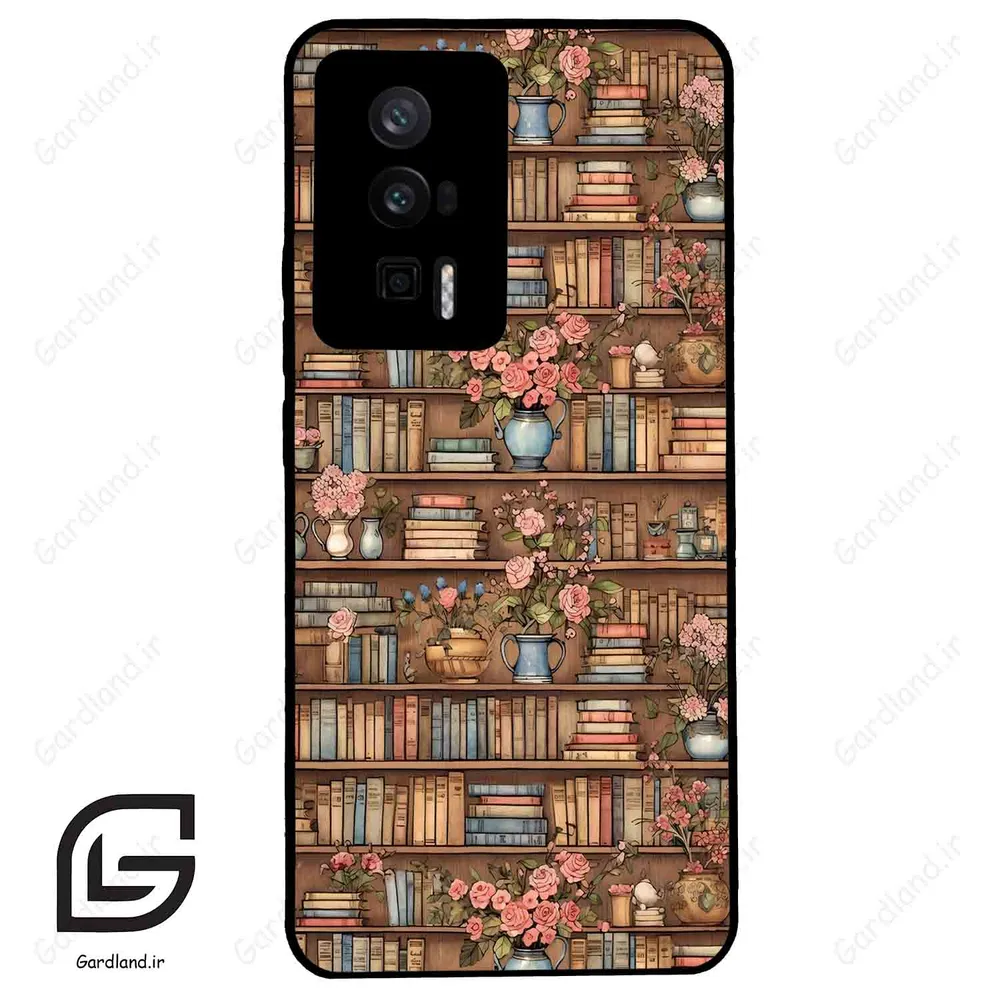قاب گوشی شیائومی ردمی کی 60 (Redmi K60 ) طرح کتابخانه کد 2535