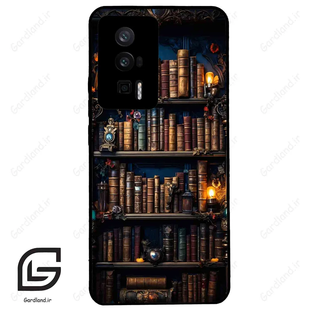 قاب گوشی شیائومی ردمی کی 60 (Redmi K60 ) طرح کتابخانه کد 2541
