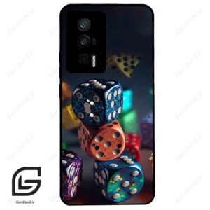 قاب گوشی شیائومی ردمی کی 60 (Redmi K60 ) طرح تاس کد 2556
