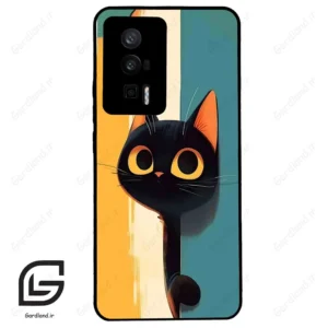 قاب گوشی شیائومی ردمی کی 60 (Redmi K60 ) طرح گربه کد 2581